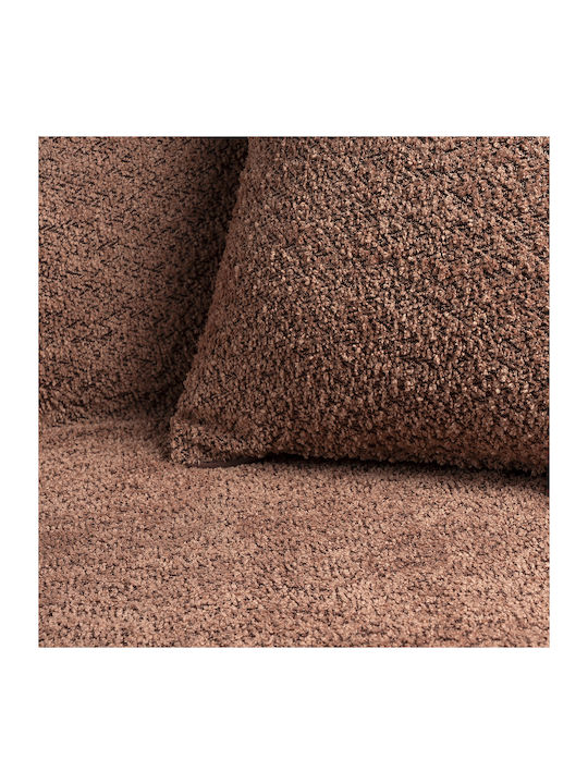 Beauty Home Lamb 8570 Throws Set 2 Pcs Chenille Pink 8570SET2