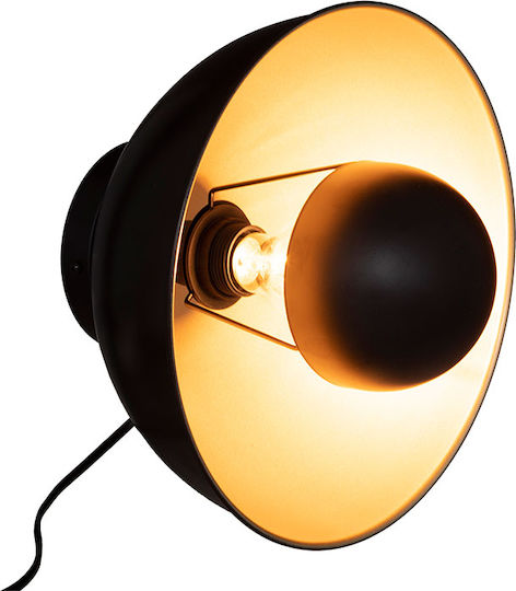 Atmosphera Keli Wall Lamp With Plug Black 29x29x16.5cm Atmosphera Keli Wall Lamp With Plug Black 29x29x16.5cm