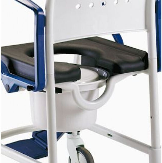 Rebotec Genf Scaun Cu Rotile 24" Baie 46cm Albastru