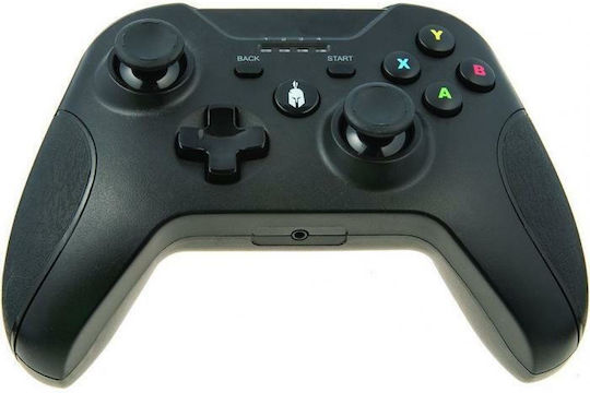 Spartan Gear Hoplite Ενσύρματο Gamepad για PC Μαύρο