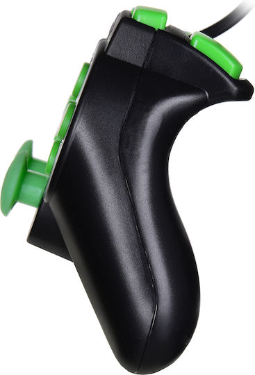 Esperanza Trooper Wired Gamepad for PC / PS3 Black/Green