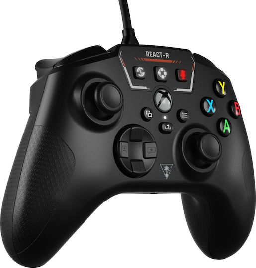 Turtle Beach REACT-R Ενσύρματο Gamepad για PC / Xbox One / Xbox Series Μαύρο