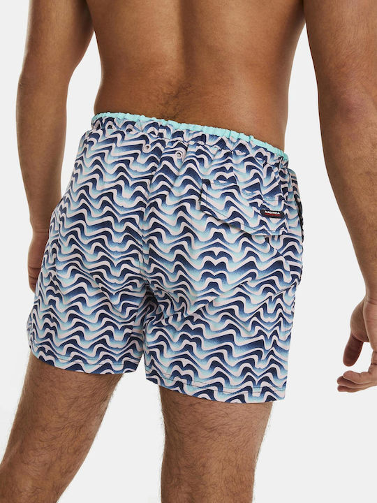 Nautica Herren Badebekleidung Shorts Mehrfarbig mit Mustern