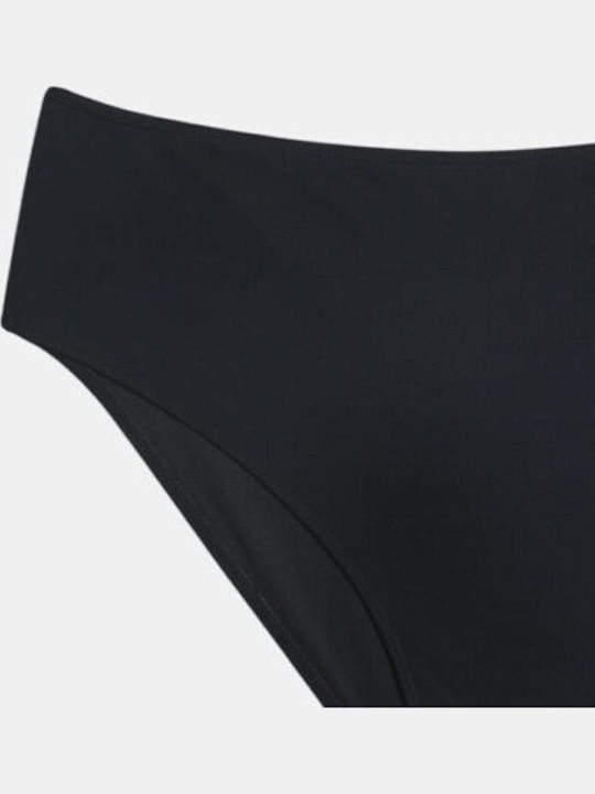 Plus Size Bikini Slip Μαύρο