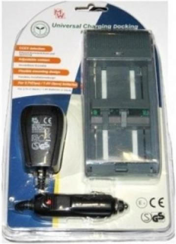 Minwa MWI311 Ladegerät 4 Batterien Li-Ion Größe AA in Weiß Farbe