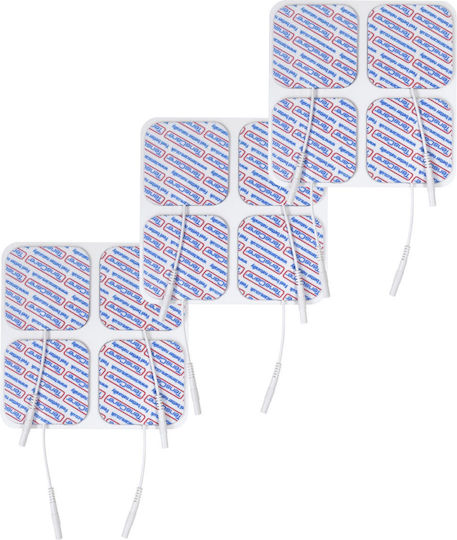 Tenscare Spare Electrodes for Muscle Stimulator 4pcs 50x50mm