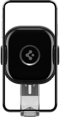 Spigen Βază de Telefon Auto UTS35W Onetap cu cârlige reglabile și Încărcare Wireless Neagră