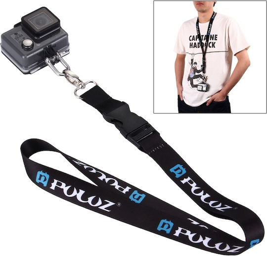 Puluz Long Neck Strap for Action Cameras GoPro Fusion / Hero 10 / Hero 11 / Hero 4 Session / Hero 5 / Hero 5 Session / Hero 6 / Hero 7 / Hero 8 / Max