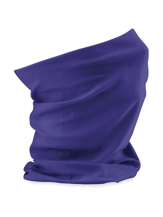 Beechfield B900 Motorcycle Rider Neck Warmer made of Polyester Purple Color