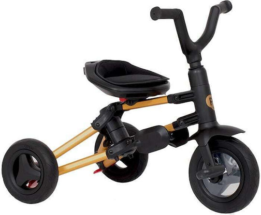 Q Play Nova Foldable Kids Tricycle with Parental Handle for 6 Months Black