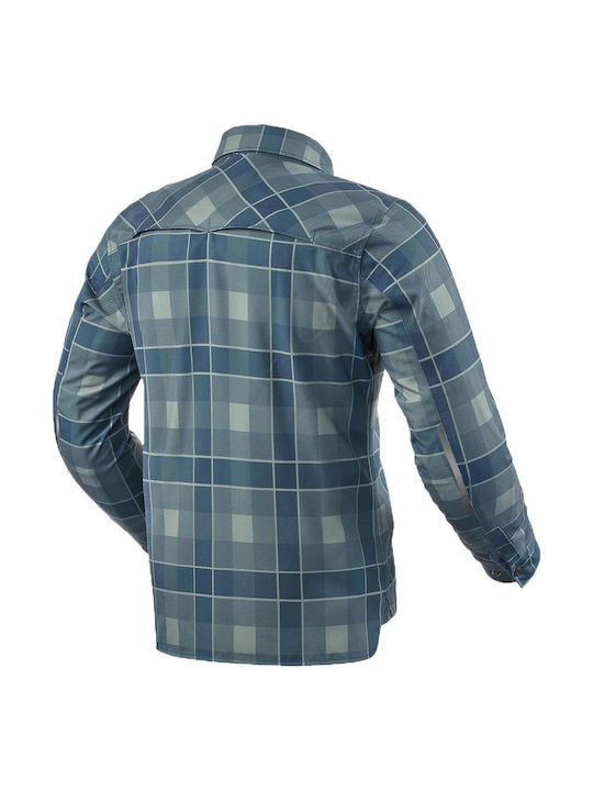 Rev'IT Bison 2 H20 Overshirt De iarnă Bărbătesc Geacă de motocicletă Waterproof Dark Navy