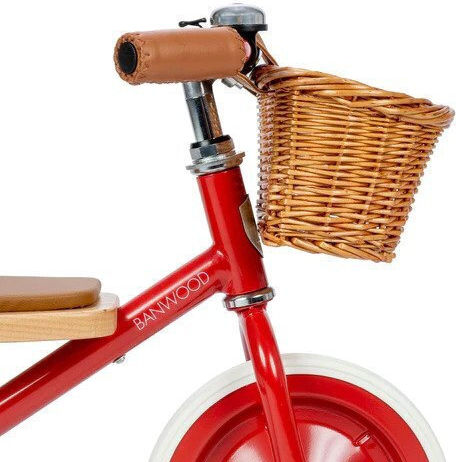 Banwood Vintage with Parental Handle for 2-6 Years Red