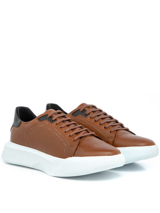 Giovanni Morelli Herren Sneakers Tabac Braun