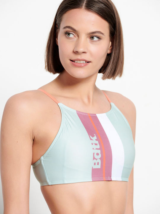High Neck Bikini Top Λευκό
