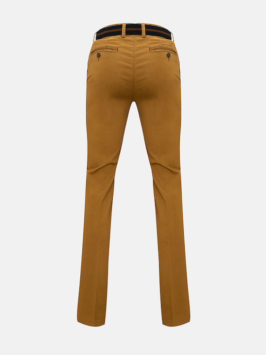 Guy Laroche Gl2315168-71155-5 Pantaloni pentru bărbați Chino Tabacco