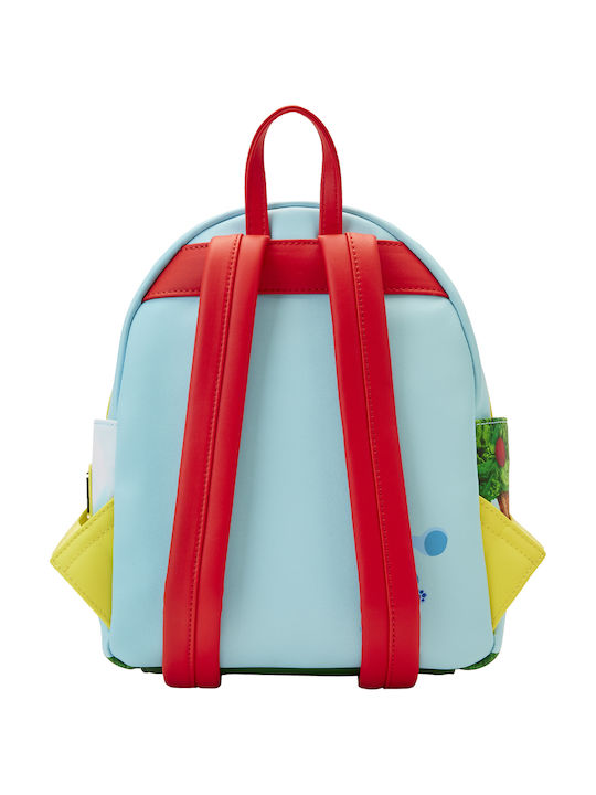 Loungefly Blues Clue's Open House Kids Bag Backpack Multicolored 22.9cmx11.4cmx26.7cmcm Nickelodeon Blues Clues Open House Mini
