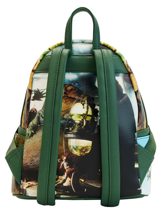 Loungefly Star Wars - Scenes Return of the Jedi Παιδική Τσάντα Πλάτης Πολύχρωμη 22.9x11.4x25.4εκ. Disney Star Wars Scenes Return Jedi Mini