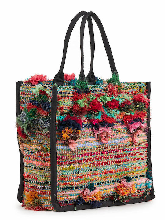 Verde Beach Bag Multicolour