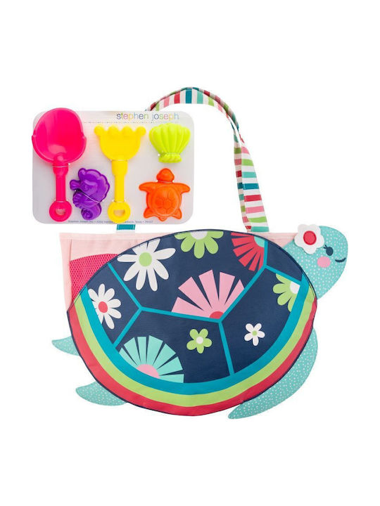 Stephen Joseph Turtle Kinder Rucksack Strandtasche Bunt 35cmx4cmx32cmcm