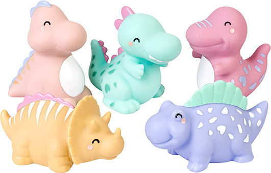 Saro Happy Dinos Παιχνίδι Μπάνιου 5τμχ