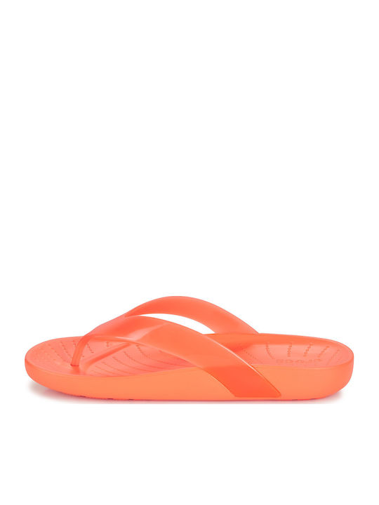 Splash Glossy Джапанки в Оранжев Цвят