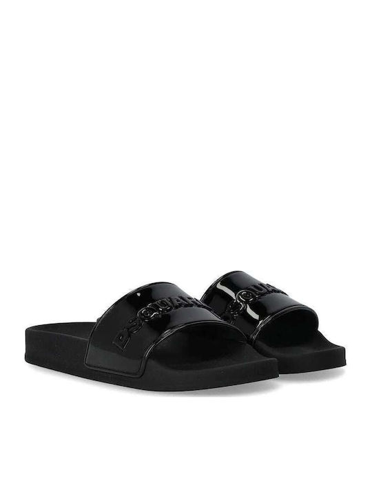 Dsquared2 Rutschen Schwarze