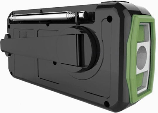 Origin Outdoors Tragbares Radio Solar mit USB Schwarz