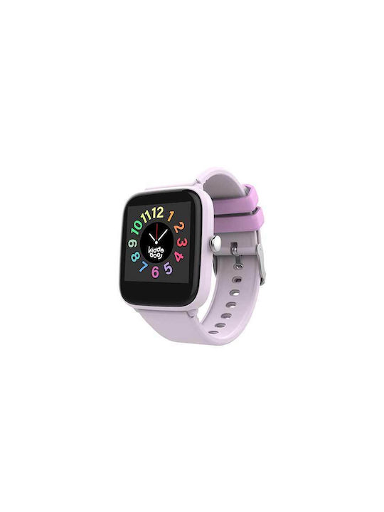 Kiddoboo Kids Smartwatch with Rubber/Plastic Strap Lilac