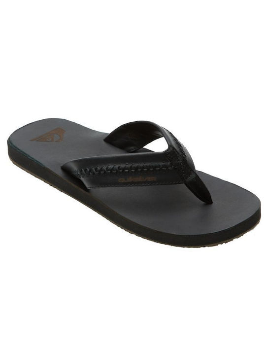 Quiksilver Carver Natural Ανδρικά Flip Flops Μαύρα