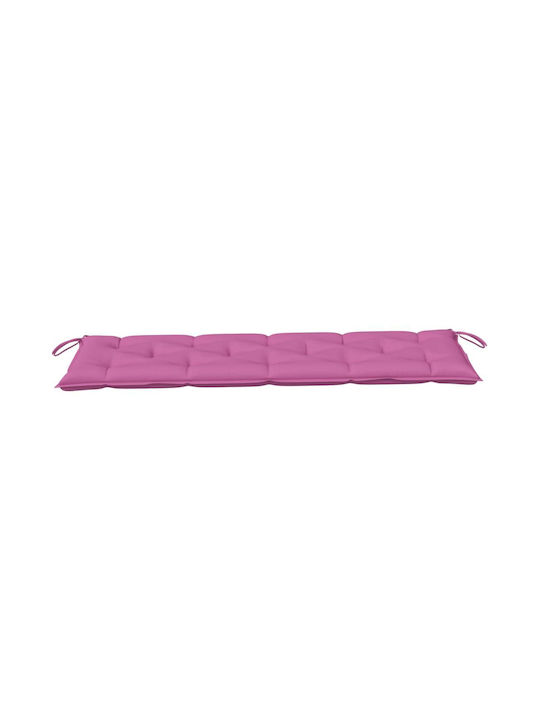 vidaXL Waterproof Bench Cushion for Garden Bench Anthracite 150x50cm