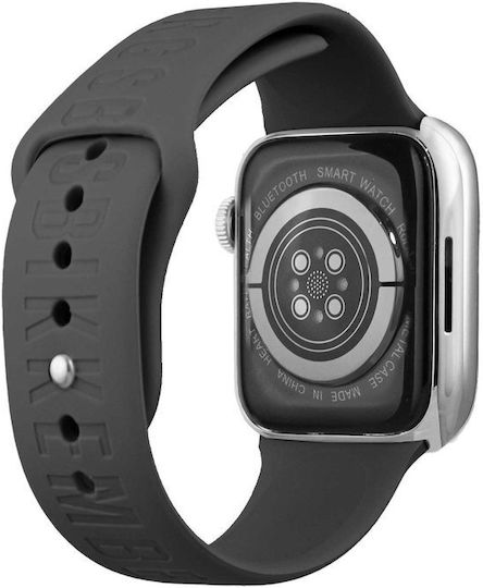 Bikkembergs BK01 Aluminium Smartwatch με Παλμογράφο (Μαύρο)