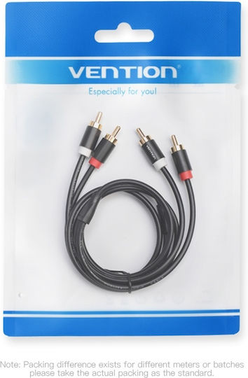 Vention Cable 2x RCA male - 2x RCA male 2m VAB-R06-B200