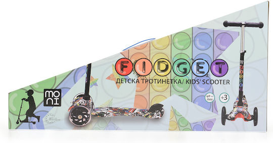 Moni Παιδικό Πατίνι Fidget Τρίτροχο για 3+ Ετών Ροζ