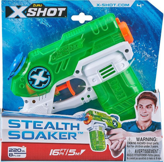 Zuru X-Shot Stealth Soaker Small Water Gun (Various Designs/Assortment of Designs) 1pc