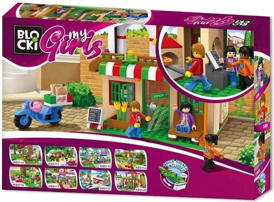 Blocki Building Blocks Pizzaria for 6+ Years 263 Pieces