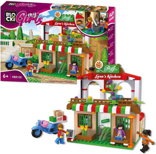 Blocki Building Blocks Pizzaria for 6+ Years 263 Pieces