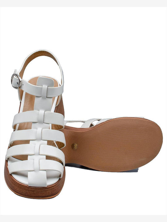 Platform Sandals FAVELA ARIEL SANDALS 0116001217 WHITE WHITE