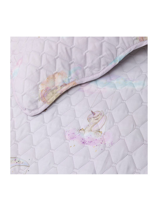 Borea Baby Quilt Cloud 110x140cm Lilac