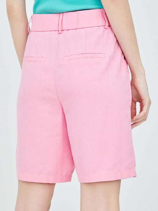 Only Women's Bermuda Shorts Pink