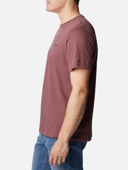 Thistletown Hills T-shirt Burgundy