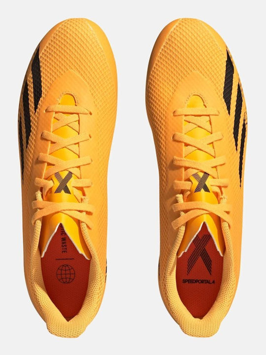 adidas X Speedportal.4 Football Shoes with Cleats Solar Gold / Core Black / Team Solar Orange