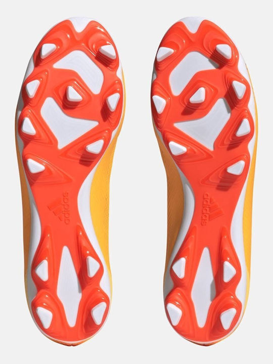 adidas X Speedportal.4 Football Shoes with Cleats Solar Gold / Core Black / Team Solar Orange