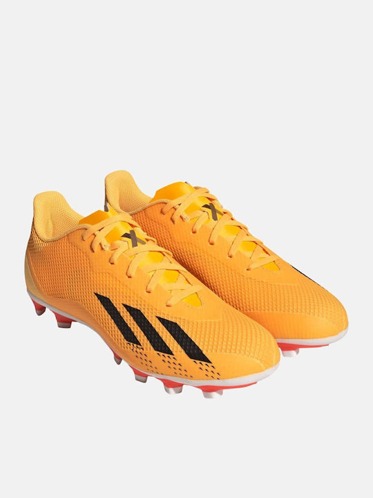 adidas X Speedportal.4 Football Shoes with Cleats Solar Gold / Core Black / Team Solar Orange