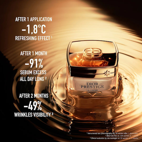 Dior Prestige La Creme Texture Fine Light 24ωρο Ενυδατικό & Αντιγηραντικό Gel Προσώπου Ημέρας με Κολλαγόνο & Πεπτίδια 50ml