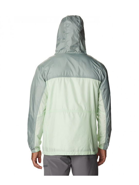 Columbia Men's Winter Jacket Windproof Green