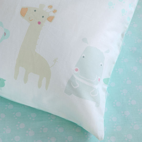 Kocoon Cotton Baby Quilt 110x150cm White