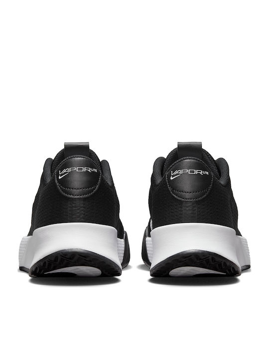 Nike Vapor Lite 2 Мъжки Тенис обувки Глинени игрища Черно / Бяло Nike Vapor Lite 2 Мъжки Тенис обувки Глинени игрища Черно / Бяло