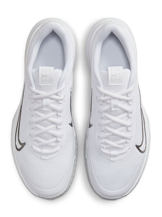 Nike Court Vapor Lite 2 Γυναικεία Παπούτσια Τένις για Όλα τα Γήπεδα White / Metallic Silver
