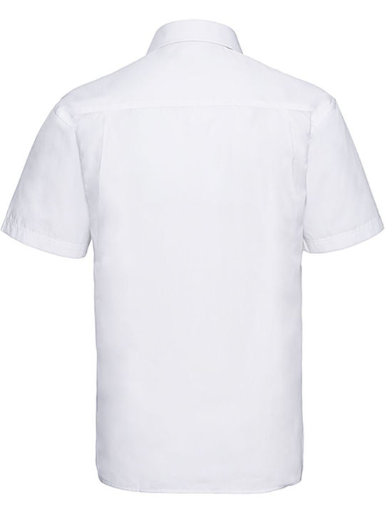 Russell Athletic Men's Shirt Short Sleeve White