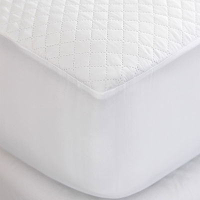 Palamaiki King Size Waterproof Quilted Mattress Cover Fitted White Comfort White 180x200+35cm